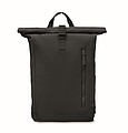 Roll top backpack 390 gr/m2, black