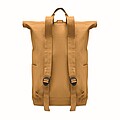 Roll top backpack 390 gr/m2, ochre