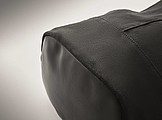 Rolltop washed canvas backpack