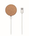 Round wireless charging pad