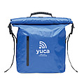 RPET 210D polyester waterproof rolltop backpack