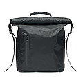 RPET 210D polyester waterproof rolltop backpack