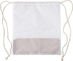 RPET and cork drawstring backpack