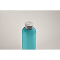 RPET bottle 1000ml, transparent blue
