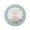RPET bottle 1000ml, transparent light blue