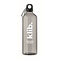 RPET bottle 750ml, transparent grey