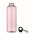 RPET bottle 750ml, transparent pink