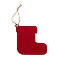 RPET Christmas tree ornament, Santa boots