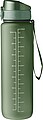 RPET drinking bottle (1000 ml) Brinley, green