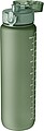 RPET drinking bottle (1000 ml) Brinley, green