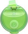 RPET drinking bottle (1000 ml) Brinley, light green