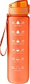 RPET drinking bottle (1000 ml) Brinley, orange