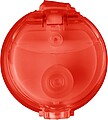 RPET drinking bottle (1000 ml) Brinley, red