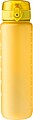 RPET drinking bottle (1000 ml) Brinley, yellow