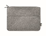RPET felt zipped laptop bag