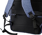 rPET polyester (300D) backpack Malcolm, blue