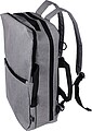 rPET polyester (300D) backpack Malcolm, light grey