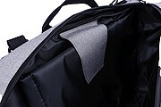 rPET polyester (300D) backpack Mallory, light grey