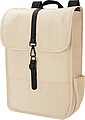 rPET Polyester (300D) flap backpack Lyric, beige