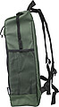 rPET polyester (600D) roll-top backpack Yani, green