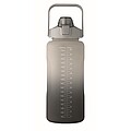 RPET water bottle 2000ml, black