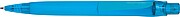 Rubberized ball pen, light blue