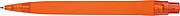 Rubberized ball pen, orange