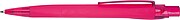 Rubberized ball pen, pink