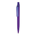 Rubberized ball pen, violet