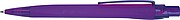 Rubberized ball pen, violet