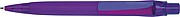 Rubberized ball pen, violet