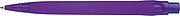 Rubberized ball pen, violet