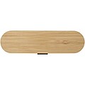 Runa cutlery set with bamboo lid, black