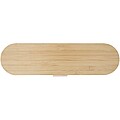 Runa cutlery set with bamboo lid, light pink