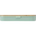 Runa cutlery set with bamboo lid, mint green