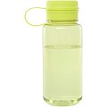 Ryder 900 ml RCS certified RPET sport bottle with multi-function lid, lime