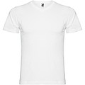Samoyedo short sleeve mens v-neck t-shirt