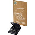 Savvy recycled plastic modular charging cable with phone holder