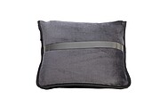 SCHWARZWOLF AMIATA 2in1 fleece travel blanket, grey