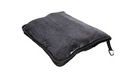 SCHWARZWOLF AMIATA 2in1 fleece travel blanket, grey