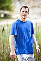 SCHWARZWOLF COOL SPORT Functional quick dry T-shirt – men, blue S