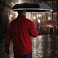 SCHWARZWOLF CRUX Folding automatic umbrella, black
