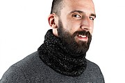 SCHWARZWOLF MOGOTON Knitted multifunctional neckcloth 2in1