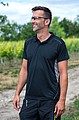 SCHWARZWOLF PALISADE polo shirt, MEN black/grey S