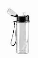 SCHWARZWOLF SEYHAN Sports tritan bottle, 900 ml, transparent