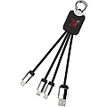 SCX.design C15 quatro light-up cable, red