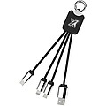SCX.design C15 quatro light-up cable, solid black