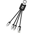 SCX.design C15 quatro light-up cable, solid black