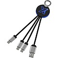 SCX.design C16 ring light-up cable, blue