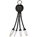 SCX.design C16 ring light-up cable, solid black